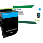 Lexmark - 80C8SC0 (808SC) Cyan Toner - 香港原裝行貨 Printers.com.hk