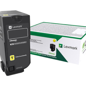 Lexmark CS720/CS725/CX725 Yellow Return Program Toner Cartridge, 3k - 香港原裝行貨 Printers.com.hk