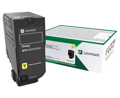 Lexmark CS720/CS725/CX725 Yellow Return Program Toner Cartridge, 3k - 香港原裝行貨 Printers.com.hk