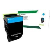 Lexmark 708C Cyan Toner Cartridge - 香港原裝行貨 Printers.com.hk