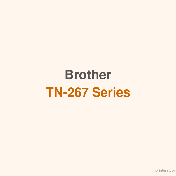 Brother TN-267 Series - 香港原裝行貨 Printers.com.hk