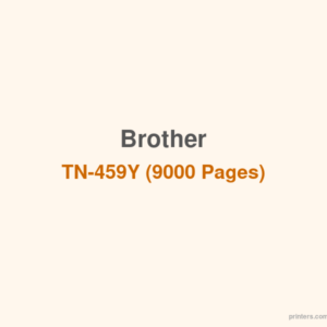 Brother TN-459Y (9000 Pages) - 香港原裝行貨 Printers.com.hk