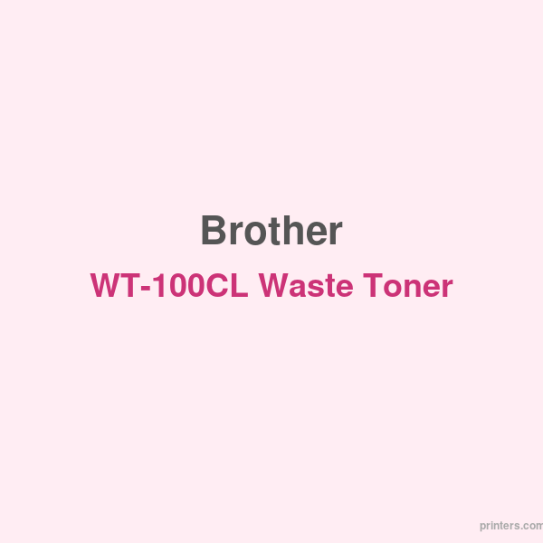 Brother WT-100CL Waste Toner Collector - 香港原裝行貨 Printers.com.hk