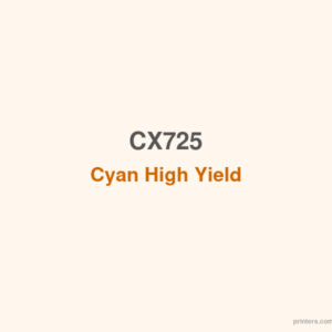 CX725_Cyan_High_Yield | Printers.com.hk