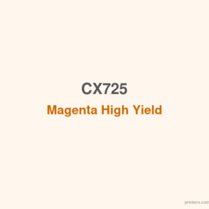 CX725_Magenta_High_Yield | Printers.com.hk