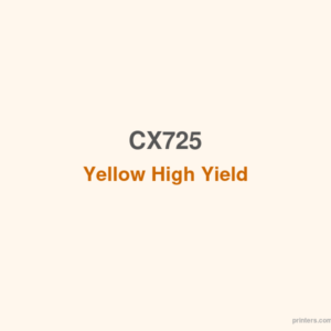 CX725_Yellow_High_Yield | Printers.com.hk