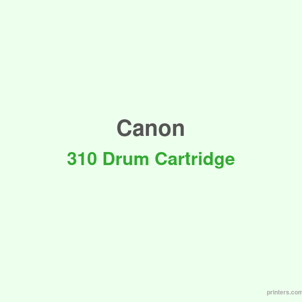 Canon 310 Drum Cartridge - 香港原裝行貨 Printers.com.hk