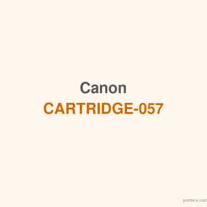 Canon CARTRIDGE-057 - 香港原裝行貨 Printers.com.hk