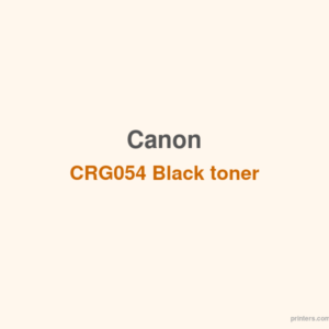 Canon - CRG054 Black toner - 香港原裝行貨 Printers.com.hk