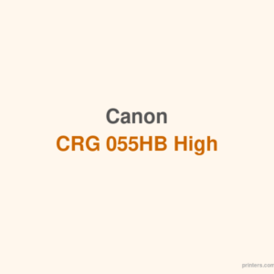 Canon CRG 055HB High Yield Black Toner - 香港原裝行貨 Printers.com.hk