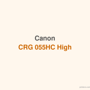 Canon CRG 055HC High Yield Cyan Toner - 香港原裝行貨 Printers.com.hk