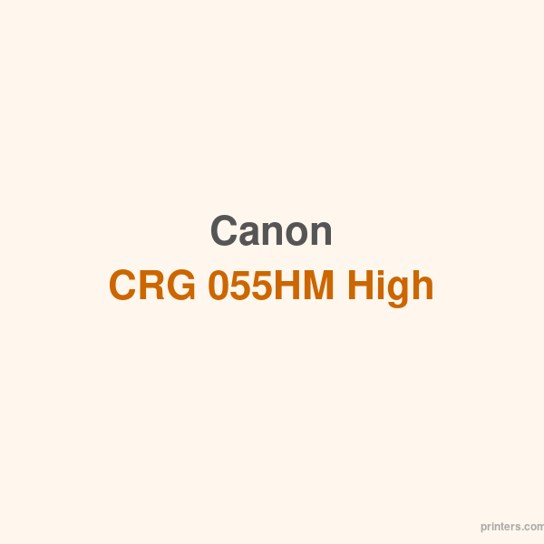 Canon CRG 055HM High Yield Magenta Toner - 香港原裝行貨 Printers.com.hk