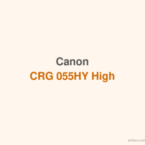 Canon CRG 055HY High Yield Yellow Toner - 香港原裝行貨 Printers.com.hk