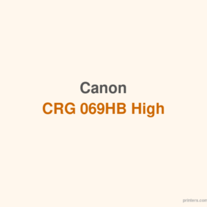 Canon CRG 069HB High Yield Black Toner - 香港原裝行貨 Printers.com.hk