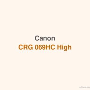 Canon CRG 069HC High Yield Cyan Toner - 香港原裝行貨 Printers.com.hk