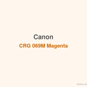 Canon CRG 069M Magenta Toner - 香港原裝行貨 Printers.com.hk