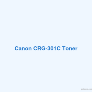 Canon CRG-301C Toner - 香港原裝行貨 Printers.com.hk