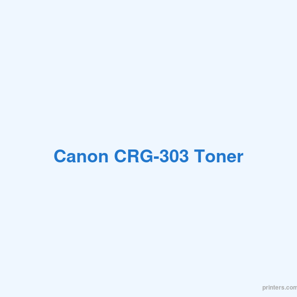Canon CRG-303 Toner - 香港原裝行貨 Printers.com.hk