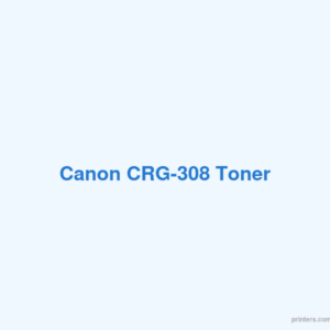 Canon CRG-308 Toner - 香港原裝行貨 Printers.com.hk