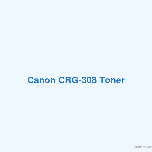 Canon CRG-308 Toner - 香港原裝行貨 Printers.com.hk