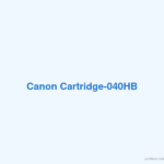 Canon Cartridge-040HB - 香港原裝行貨 Printers.com.hk