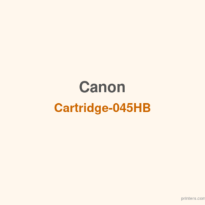 Canon Cartridge-045HB - 香港原裝行貨 Printers.com.hk