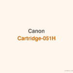 Canon Cartridge-051H - 香港原裝行貨 Printers.com.hk