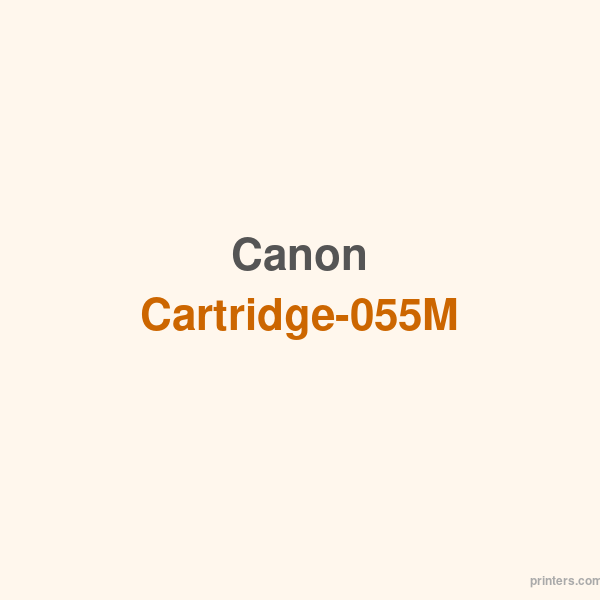 Canon Cartridge-055M - 香港原裝行貨 Printers.com.hk
