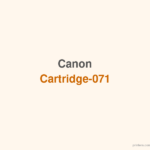 Canon Cartridge-071 - 香港原裝行貨 Printers.com.hk