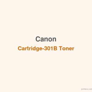 Canon Cartridge-301B Toner - 香港原裝行貨 Printers.com.hk