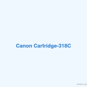 Canon Cartridge-318C - 香港原裝行貨 Printers.com.hk