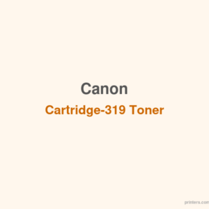 Canon Cartridge-319 Toner - 香港原裝行貨 Printers.com.hk