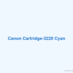 Canon Cartridge-322II Cyan - 香港原裝行貨 Printers.com.hk