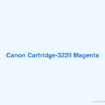 Canon Cartridge-322II Magenta - 香港原裝行貨 Printers.com.hk