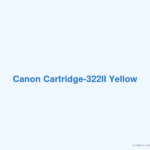 Canon Cartridge-322II Yellow - 香港原裝行貨 Printers.com.hk