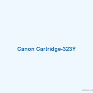 Canon Cartridge-323Y - 香港原裝行貨 Printers.com.hk