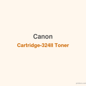 Canon Cartridge-324II Toner - 香港原裝行貨 Printers.com.hk