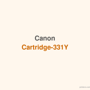 Canon Cartridge-331Y - 香港原裝行貨 Printers.com.hk