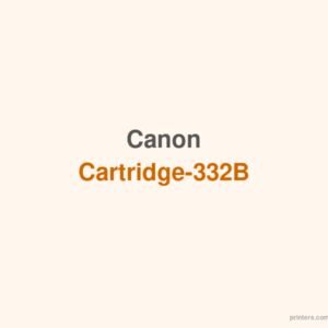 Canon Cartridge-332B - 香港原裝行貨 Printers.com.hk