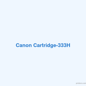 Canon Cartridge-333H - 香港原裝行貨 Printers.com.hk