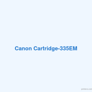 Canon Cartridge-335EM - 香港原裝行貨 Printers.com.hk