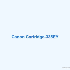 Canon Cartridge-335EY - 香港原裝行貨 Printers.com.hk