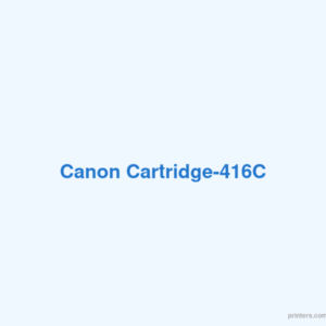 Canon Cartridge-416C - 香港原裝行貨 Printers.com.hk