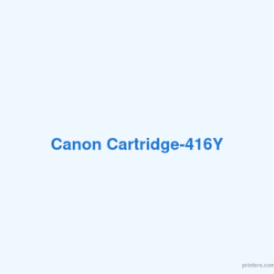Canon Cartridge-416Y - 香港原裝行貨 Printers.com.hk