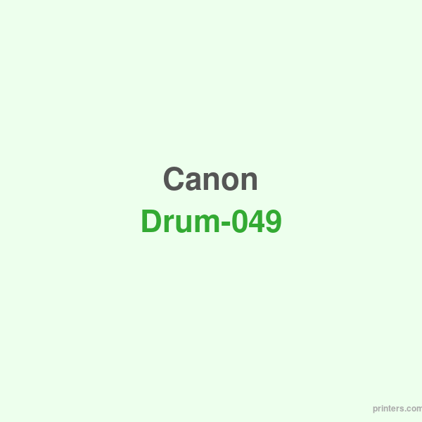 Canon Drum-049 - 香港原裝行貨 Printers.com.hk