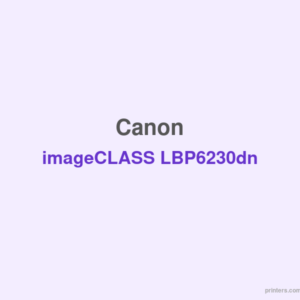 Canon imageCLASS LBP6230dn - 香港原裝行貨 Printers.com.hk