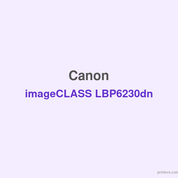 Canon imageCLASS LBP6230dn - 香港原裝行貨 Printers.com.hk