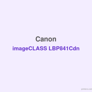 Canon imageCLASS LBP841Cdn - 香港原裝行貨 Printers.com.hk