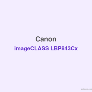 Canon imageCLASS LBP843Cx - 香港原裝行貨 Printers.com.hk