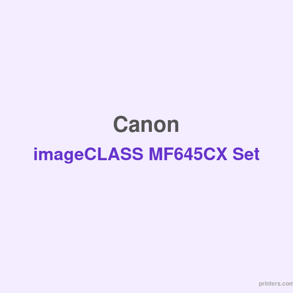 Canon imageCLASS MF645CX x 5 Set Compatible Toner - 香港原裝行貨 Printers.com.hk